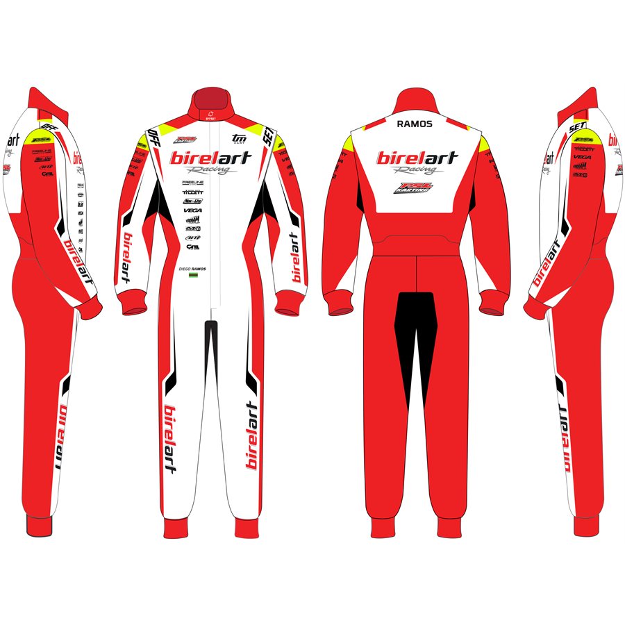 Combinaison de course Birel-Art fan edition Kart racing wear go karting