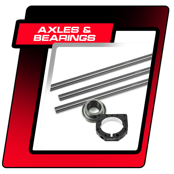 Axles, bearings and acc.