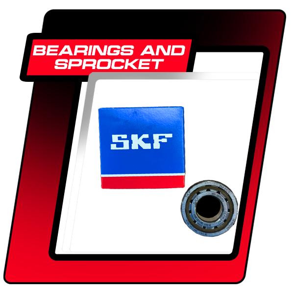 Bearings and Sprocket