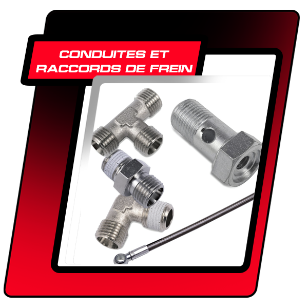 Conduites et raccords de frein
