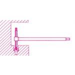951 3 HEX T-HANDLE 14MM
