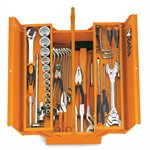 C19 3 SECTION METAL TOOL BOX