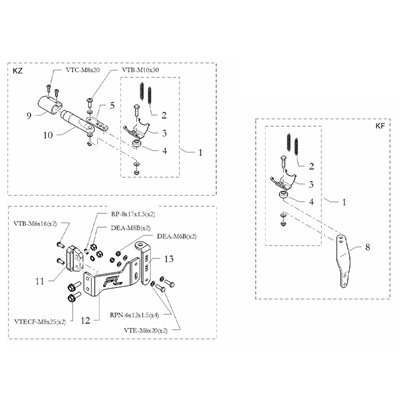 MUFFLER CRADLE HOLDER LEFT