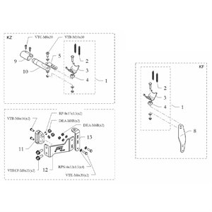 MUFFLER CRADLE HOLDER LEFT