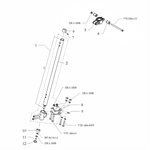 STEERING SHAFT ONLY L490 HI-TECH