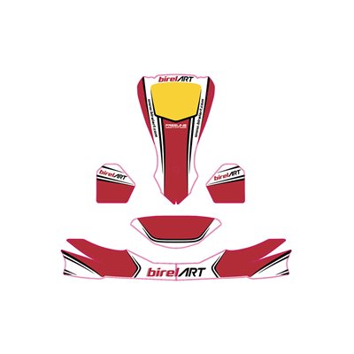 STICKER FRONT PANEL + SPOILER BIREL MK14 2020