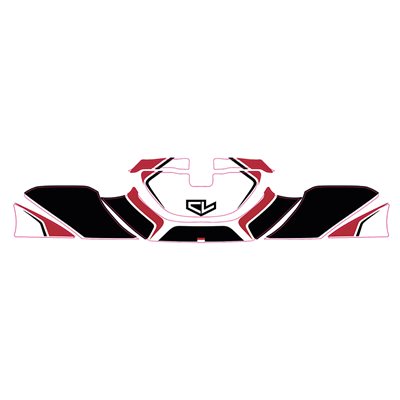 STICKER FRONT SPOILER CL 506 20-21