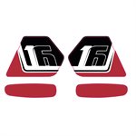 STICKER FUEL TANK CL 8.5L 2020