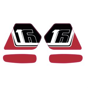 STICKER FUEL TANK CL 8.5L 2020