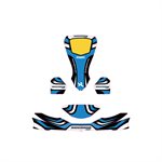 STICKER FRONT PANEL + SPOILER RICCIARDO MK14 2020