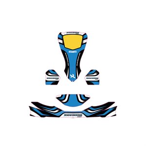 STICKER FRONT PANEL + SPOILER RICCIARDO MK14 2020