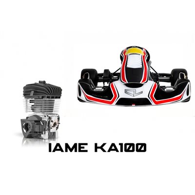 CL-30DD C. LECLERC COMPLETE KART IAME KA-100 SR