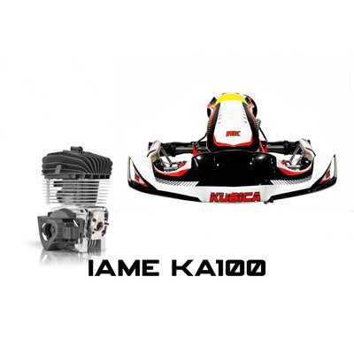RK-30DD R. KUBICA COMPLETE KART IAME KA-100 JR