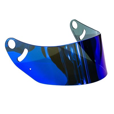 Visor irridium gp6 / sk6 bleu