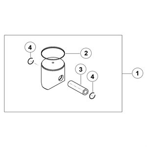 Anneau piston ok-n 53,97