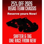 USED 2026 CRY30-S19 VEGAS SUPERNATS SHIFTER CHASSIS