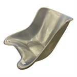 SEAT FIBERGLASS BIREL / ART SILVER SIZE 4