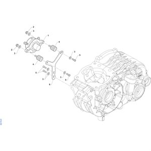 Plaque de support de pompe à carburant TM KZ M-1