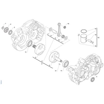 Piston TM KZ M-1 N / A 55,92 Piston TM KZ M-1 N / A 55,92