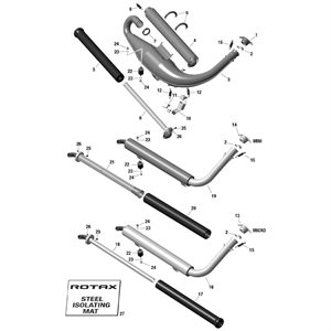 COVER MUFFLER EVO