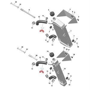 RADIATOR COLLAR 16-25