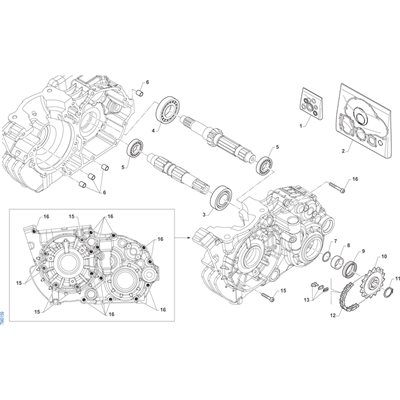 GASKET + O-RING KIT TM KZ