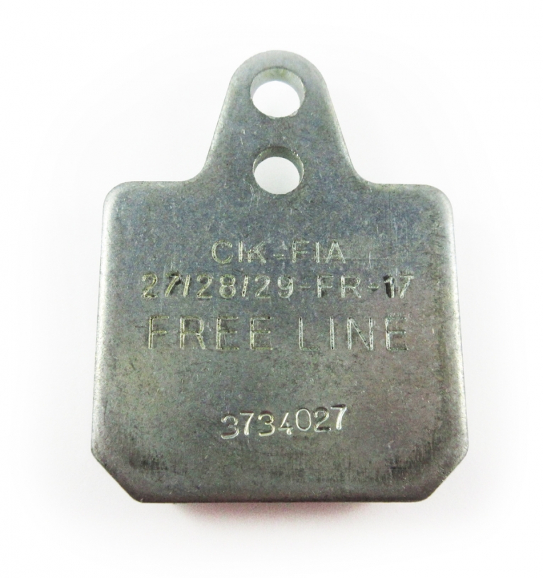 (1) Grey brake pad for KZ & DD2 (CRY30)