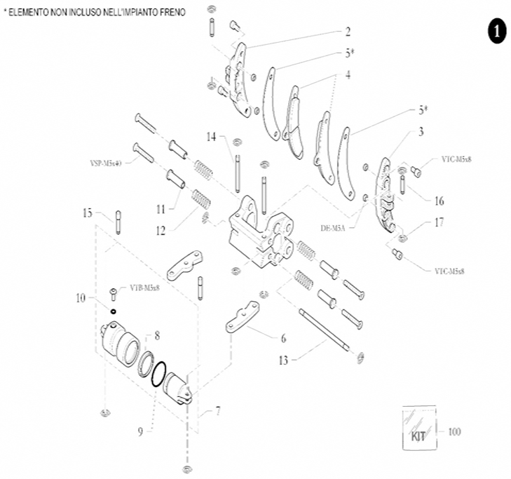 Caliper CX-124 H5/A