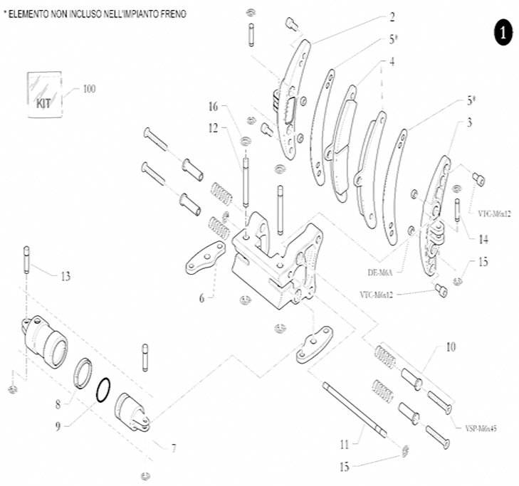 Caliper CX-128 H6
